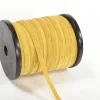 Velvet-Samt Band Ribbons 100m gelb