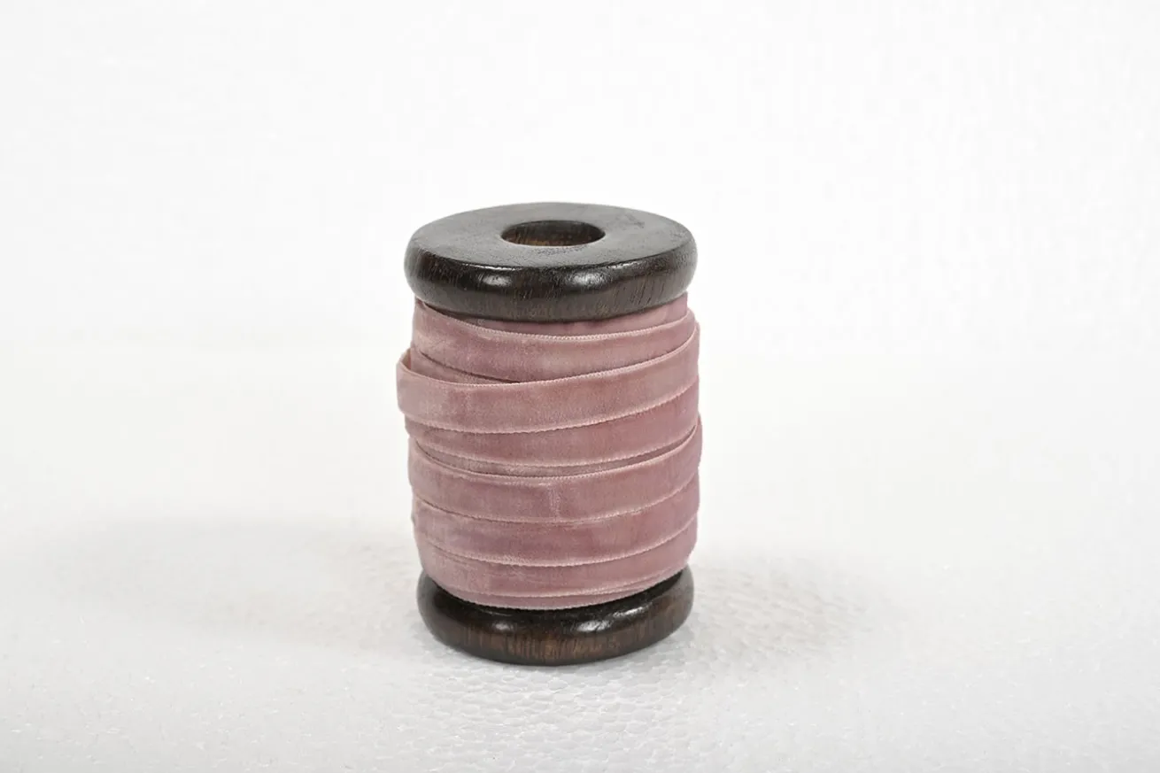 Velvet-Samt Band Ribbons 10m rosa