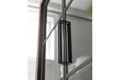 Vitrinenschrank Metropole Teak H 210 cm