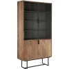Vitrinenschrank Odeon Teak B 120 cm