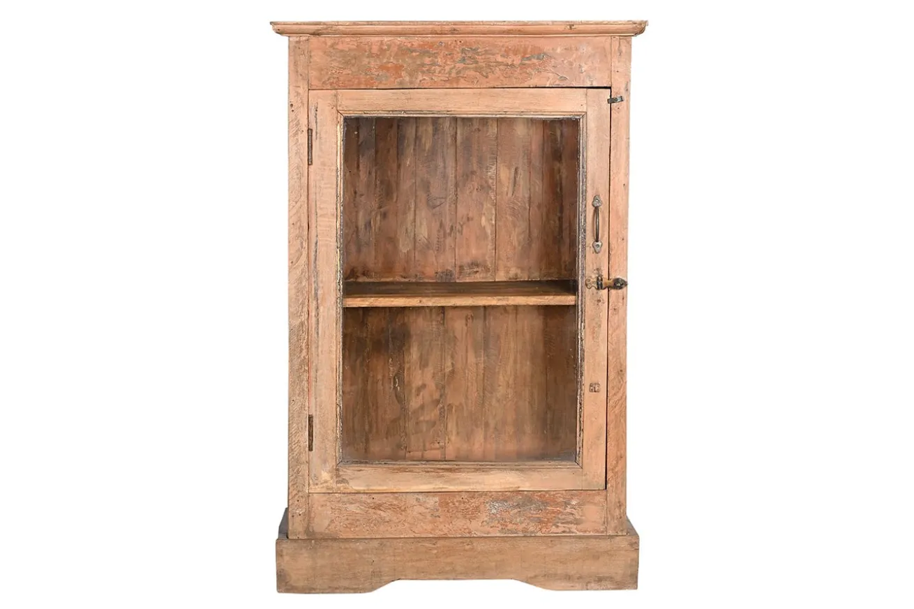 Vitrinenschrank Vintage braun