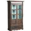 Vitrinenschrank Vintage braun