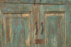 Vitrinenschrank Vintage grün