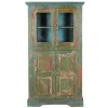 Vitrinenschrank Vintage grün
