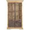 Vitrinenschrank Vintage natur