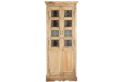 Vitrinenschrank Vintage natur