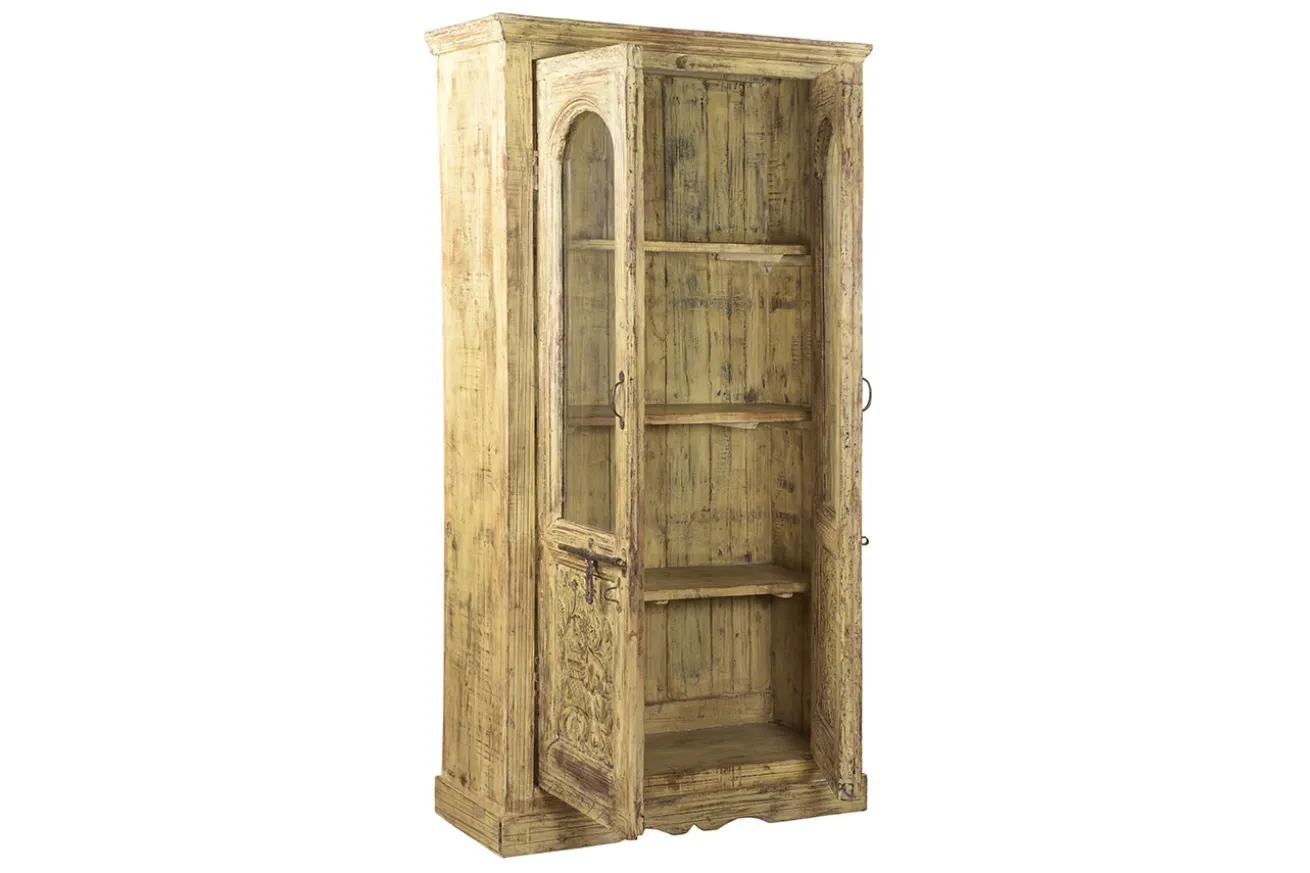 Vitrine Vintage gelb