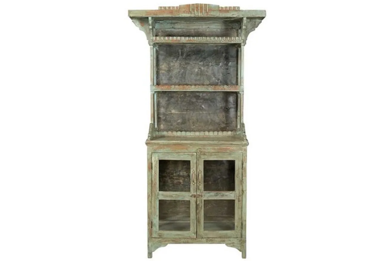 Vitrine Vintage türkis