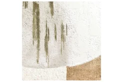 Wandbild Dolmen gold H 140 cm