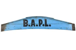 Wandbild Holz Vintage bunt