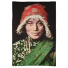Wandbild Tibetian Woman 70 x 100 cm