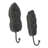 Wandhaken Vintage schwarz