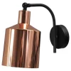 Wandleuchte Boo kupfer H 22 cm