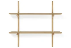 Wandregal PI Eiche H 91 cm
