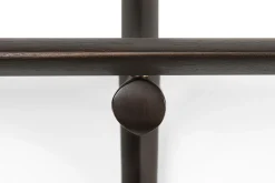 Wandregal PI Mahagoni H 196 cm