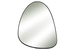 Wandspiegel Codol schwarz 56x66 cm