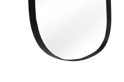 Wandspiegel Codol schwarz 56x66 cm