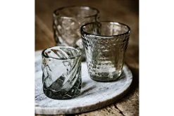 Windlicht Antigua Glas genoppt H 10 cm
