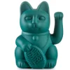 Winkekatze Lucky Cat matt grün
