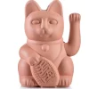 Winkekatze Lucky Cat matt rosa