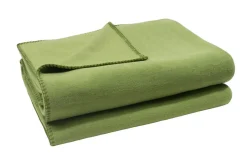 zoeppritz Soft-Fleece Decke 180 x 220 cm grün
